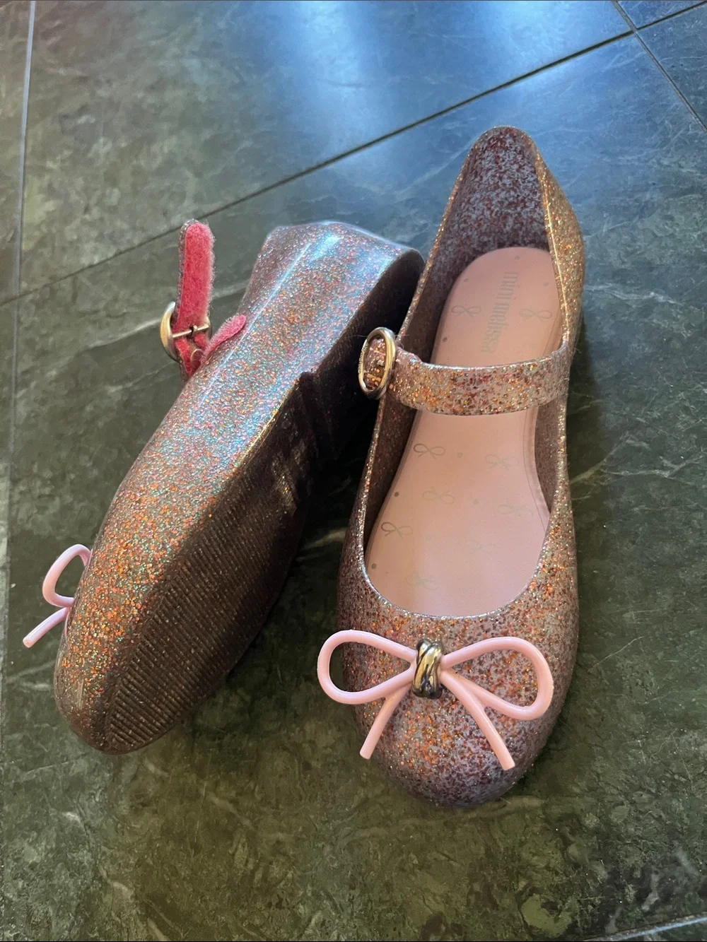 Mini Melissa sparkling glitter